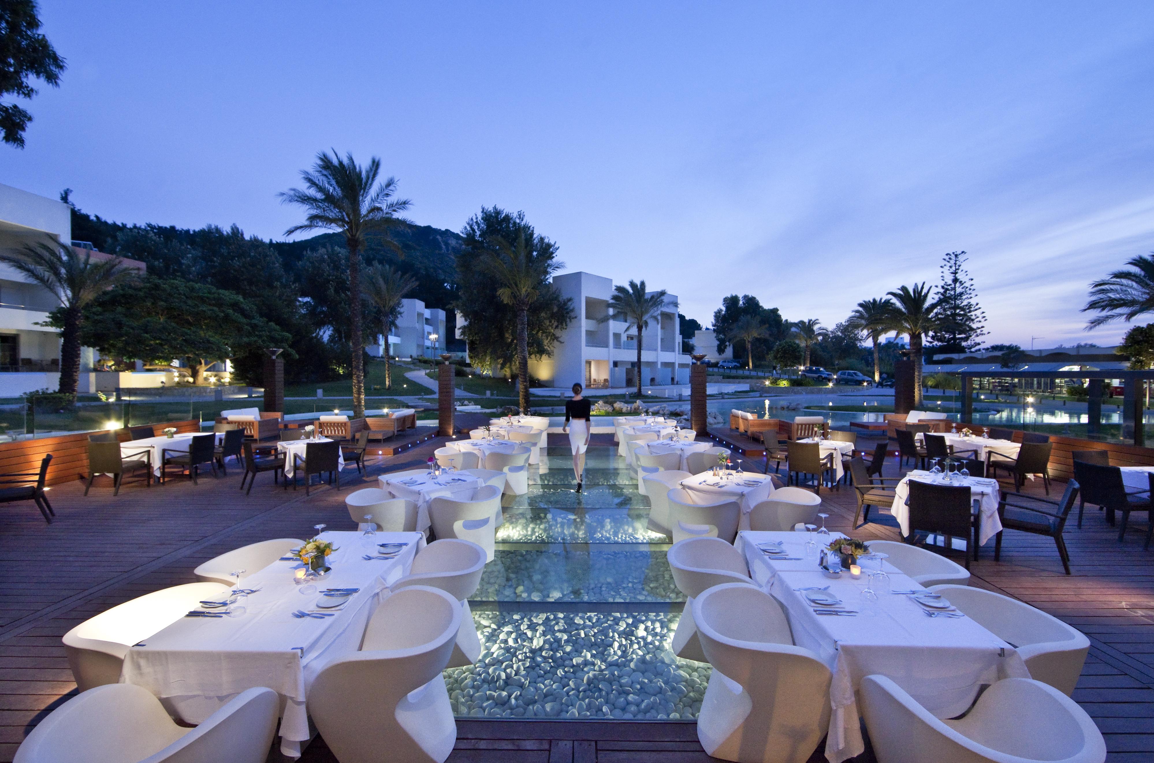 Rodos Palace Hotel Ixiá Kültér fotó The Beach Club